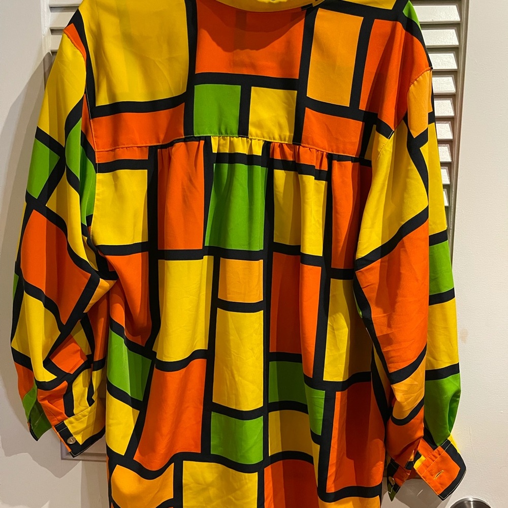 Color blocks blouse - Picture 2 of 2